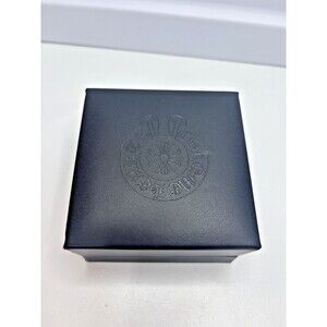 CHROME HEARTS AUTHENTIC BLACK JEWELRY DISPLAY BOX 3.5 X 3.5 X 2'' VELVET INSIDE